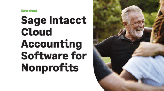 Sage Intacct Cloud Accounting Software For Nonprofits Grf Cpas Advisors